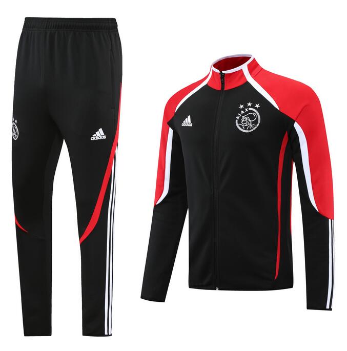 2021/22 Ajax Black Teamgeist Training Kits Jacket with Pants